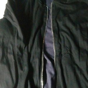 Reversible long sleeve golf sweater